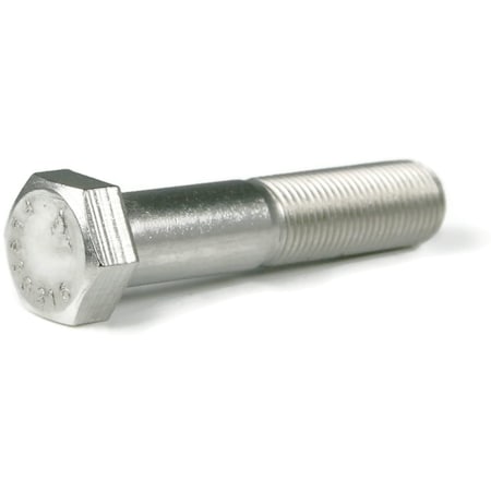 7/8-14 Hex Head Cap Screw, 316 Stainless Steel, 6-1/2 In L, 30 PK